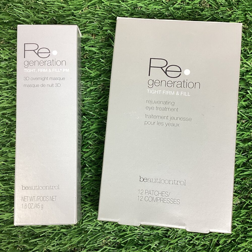 Beauticontrol Regeneration Tight Firm & Fill Eye Treatment & Overnight Masque